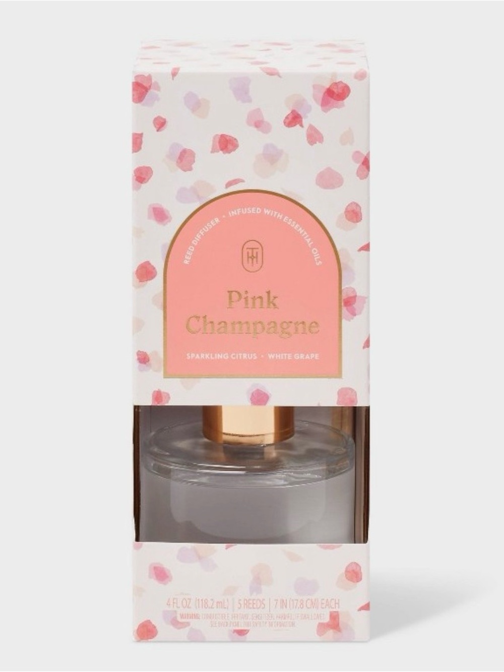 4oz Boxed Reed Diffuser - Pink
Champagne - Threshold™ - Picture 2 of 3